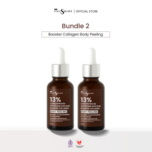 Laushine Double Glow Set - 2pcs Skin Booster Body Peeling